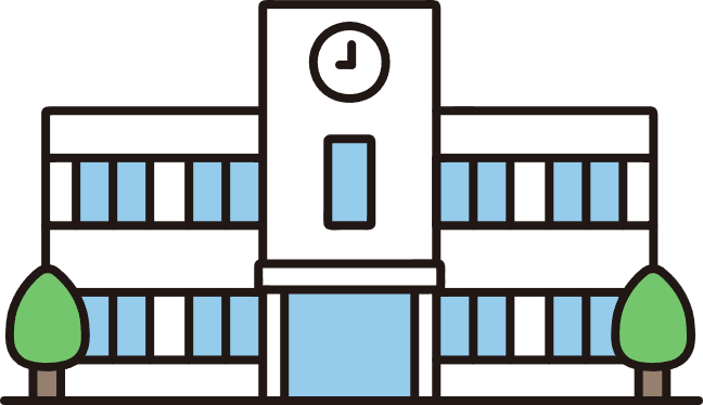 学校のイラスト
